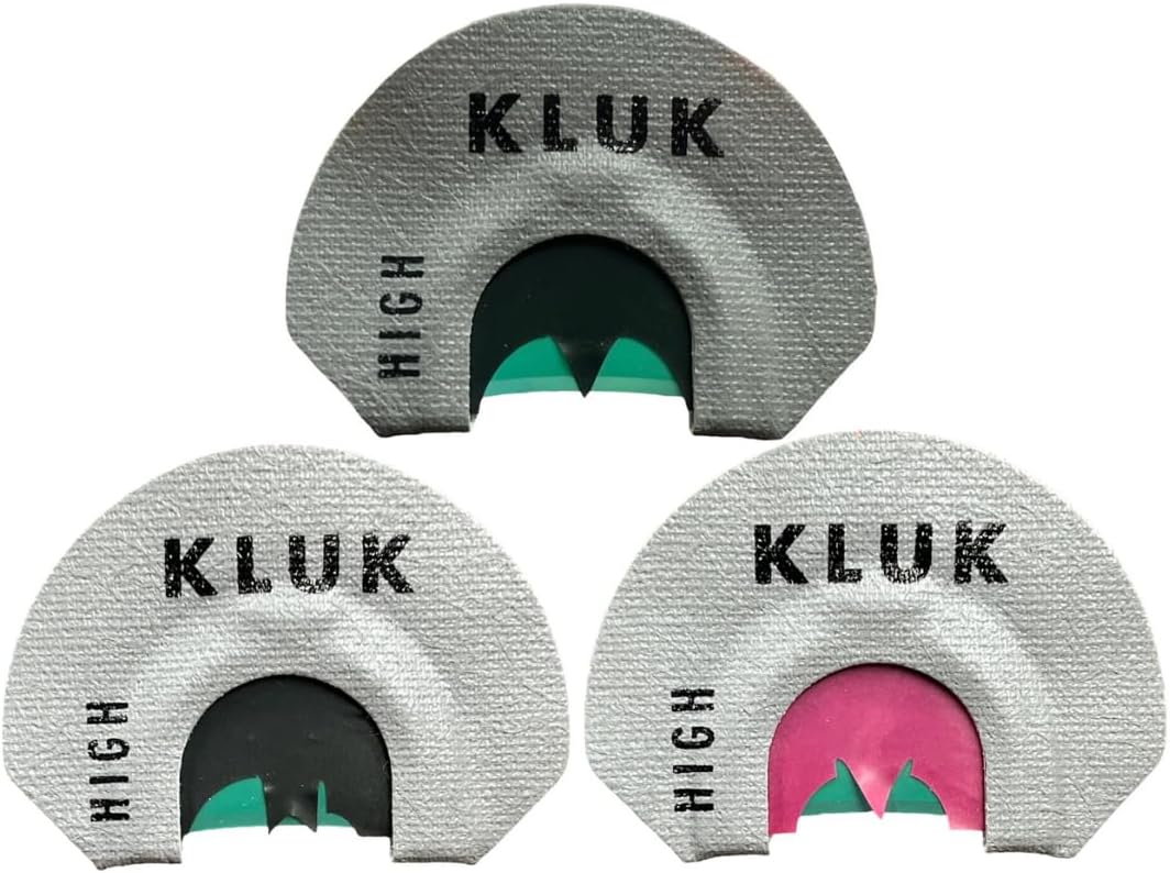 Killer Series 3 Pack Turkey Mouth Calls – Includes THUNDERKLUK, Mamba Combo, Redhead Hybrid – Custom Stretch Reeds – Premium Diaphragm Calls for Realistic Sound & Performance