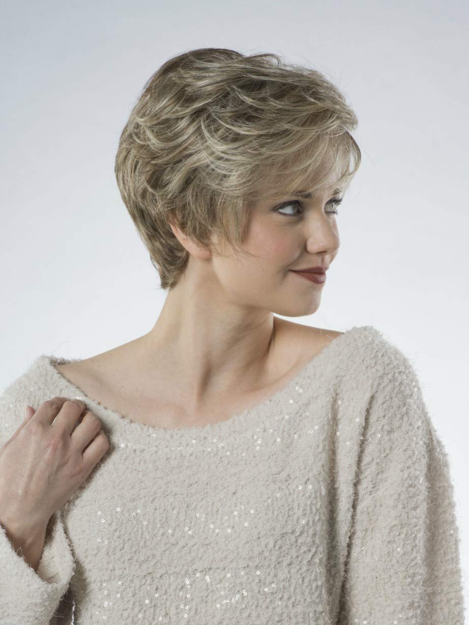 Tony of Beverly Womens Synthetic Petite Wig Mono Petite Paula (Silverstone)