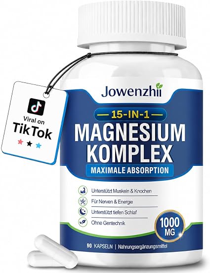 Jowenchii Magnesium Complex Capsules Review: 15-in-1 High Dose Formula