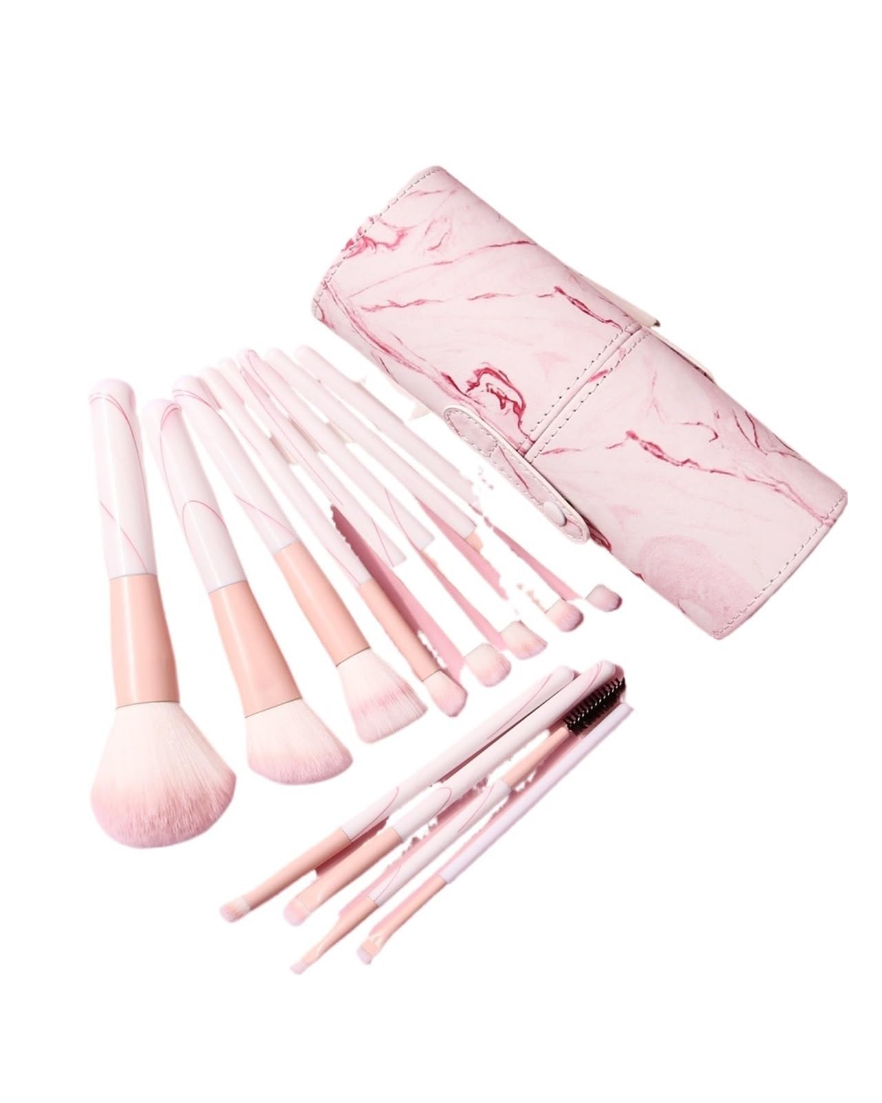 Custodia Per Pennelli Da Trucco In Pelle Pu Secchio porta pennelli for trucco da viaggio