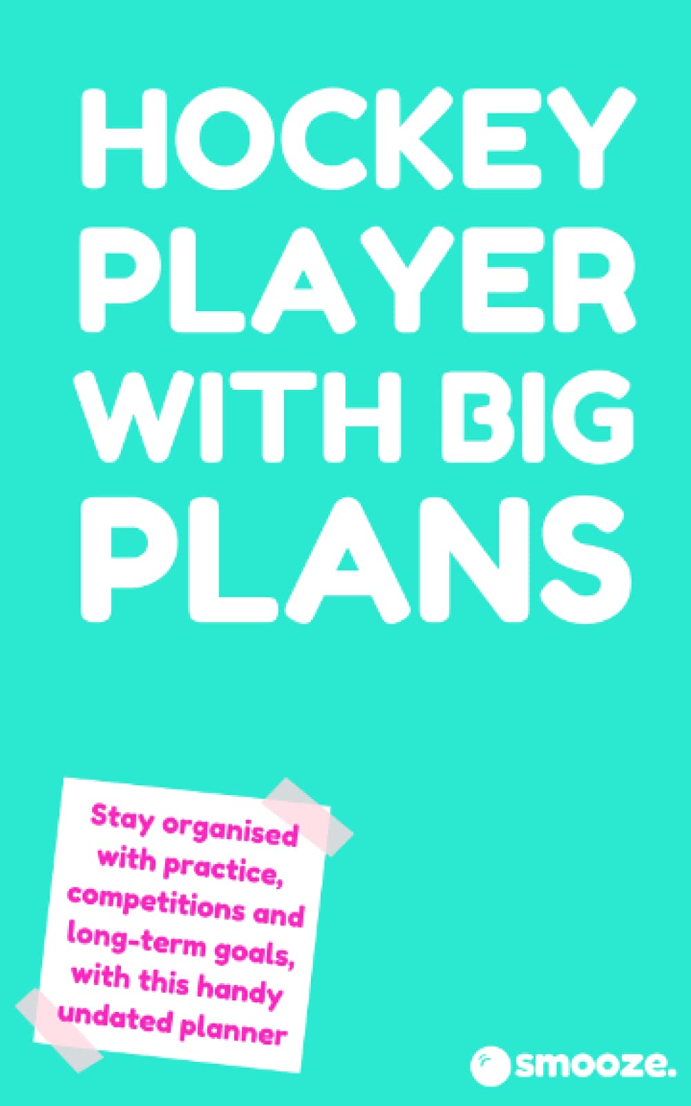 Buy Hockey player undated planner for competitive hockey players by