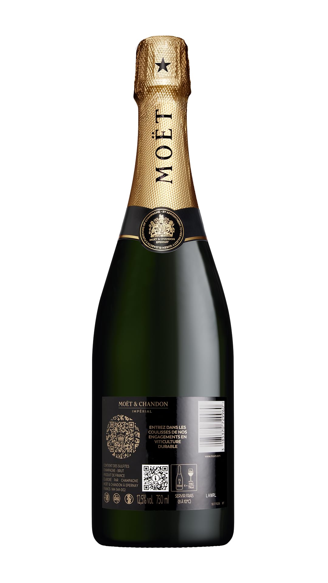 Moët & Chandon Brut Impérial Champagne 12,5% 75cl sous étui