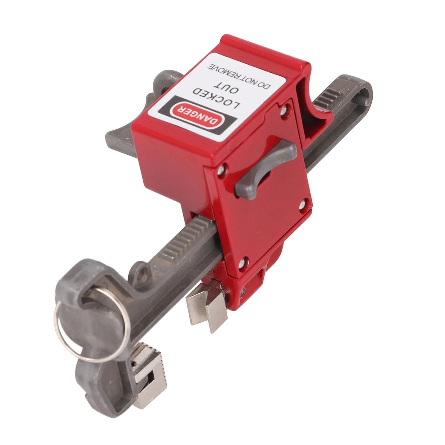 ボールバルブロックアウト装置 手動蛇口ハンドルセキュリティロックボールバルブ ケーブルタイ付き DN8-DN100パイプ径用