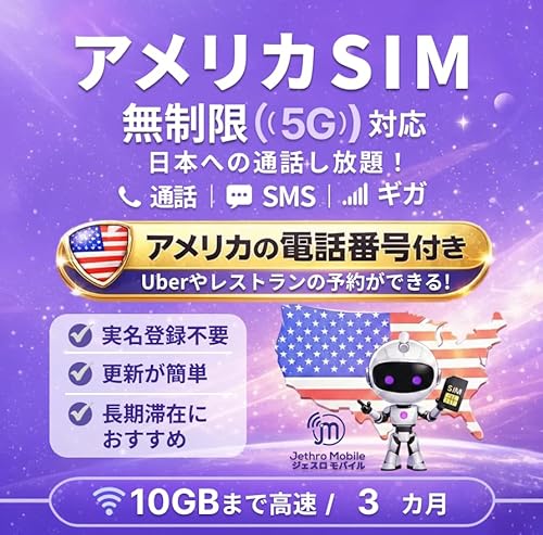 �y���w�����Z�[���z�A�����J �n���C SIM�y�g������z5G/4G-LTE �����f�[�^�ʐM/�ʘb/SMS ���w ���s �o���p �f�[�^������ 10GB/30���� ���� �v���y�C�hSIM�J�[�h T-mobile����y�W�F�X�����o�C���z (3����)