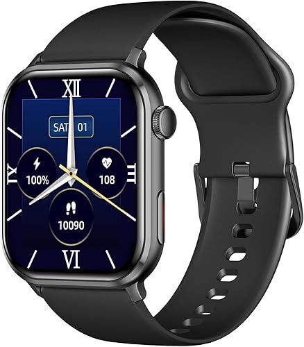 COCO BT2-Z - Reloj inteligente con tres (3) bandas para hombres y mujeres, salud con oxígeno en sangre, monitor de frecuencia cardíaca, pantalla