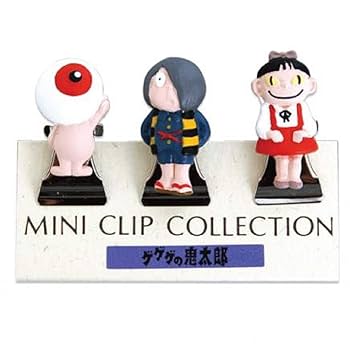 Amazon.co.jp: ゲゲゲの鬼太郎 ミニクリップ セット 目玉おやじ