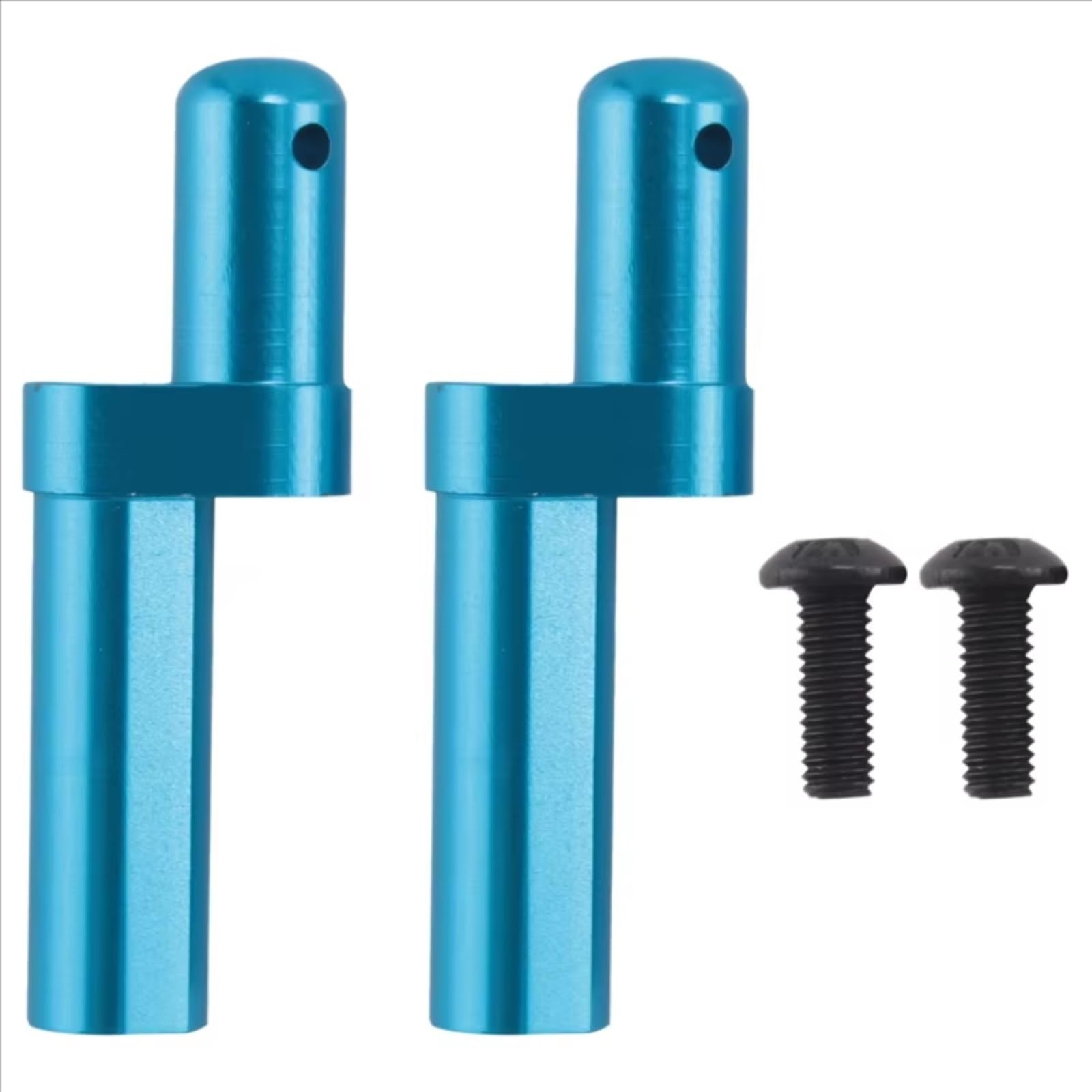 Composants Auto RC Compatible avec Tamiya pour TT-02 1/10, Pièces De Rechange De Mise À Niveau De Voiture Télécommandée, 2 Pièces, Support De Fixation De Plaque De Batterie en Métal