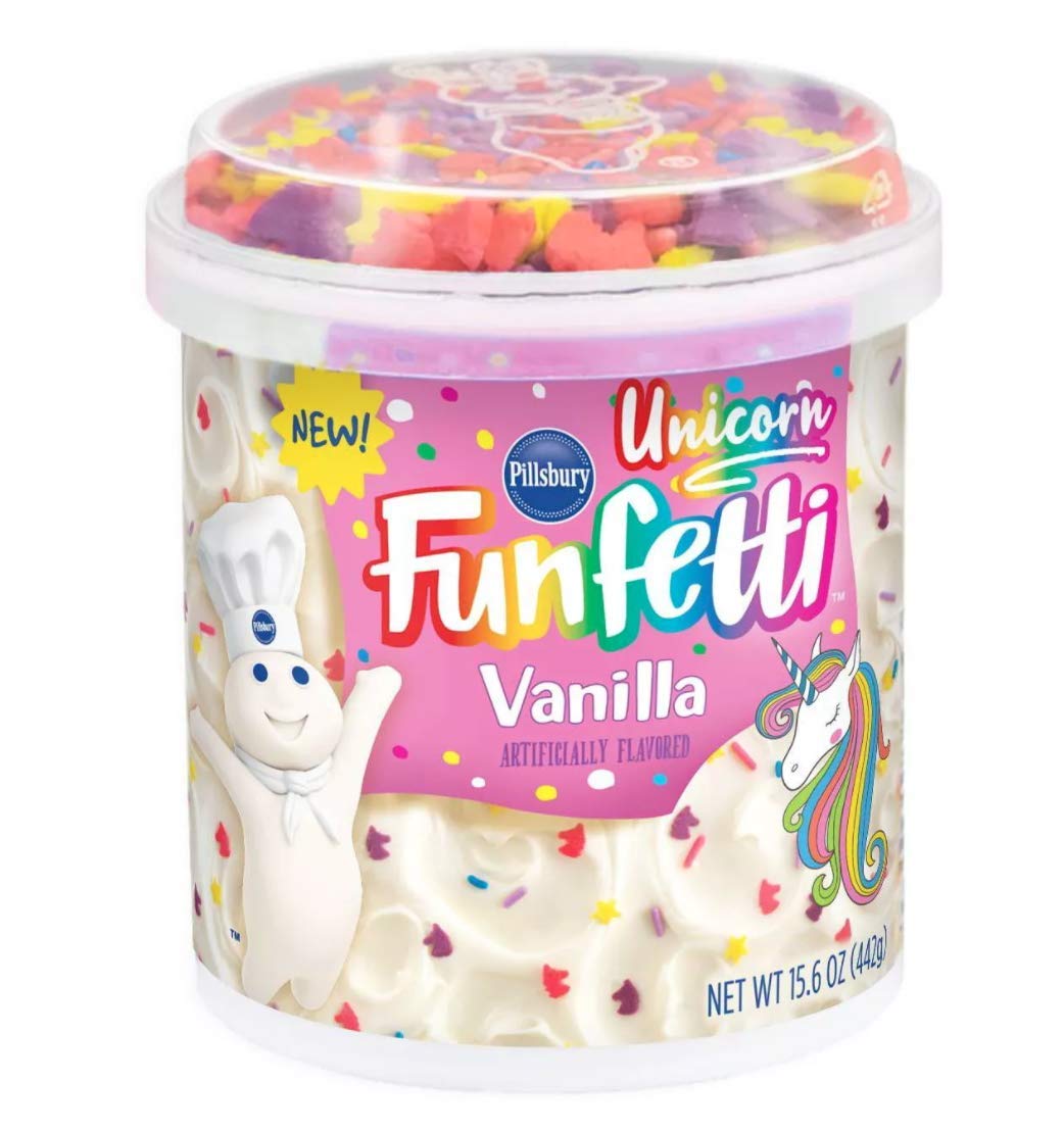 Amazon.co.jp: ピルスベリー ファンフェッティ ユニコーン バニラ フロ