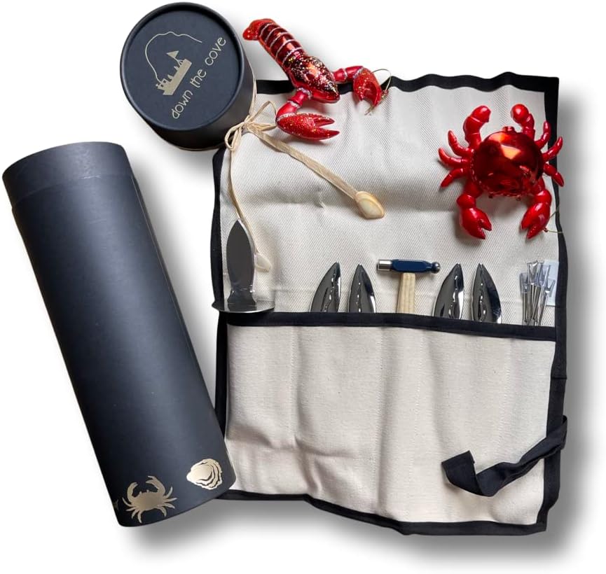 Deluxe Shellfish Tool Kit - Crab & Lobster Set for up to 6 People