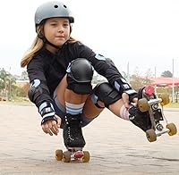 Vista 6 de Casco Multideporte Triple Certificado 80Six - Ideal para Bicicleta, Monopatín, Patineta, Patines en Línea y Patinaje en Línea