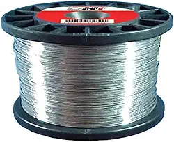 DNI, 9509, Fio Aço Inox 0.45 mm para Cercas Elétricas - Rolo 380M Liga 304L