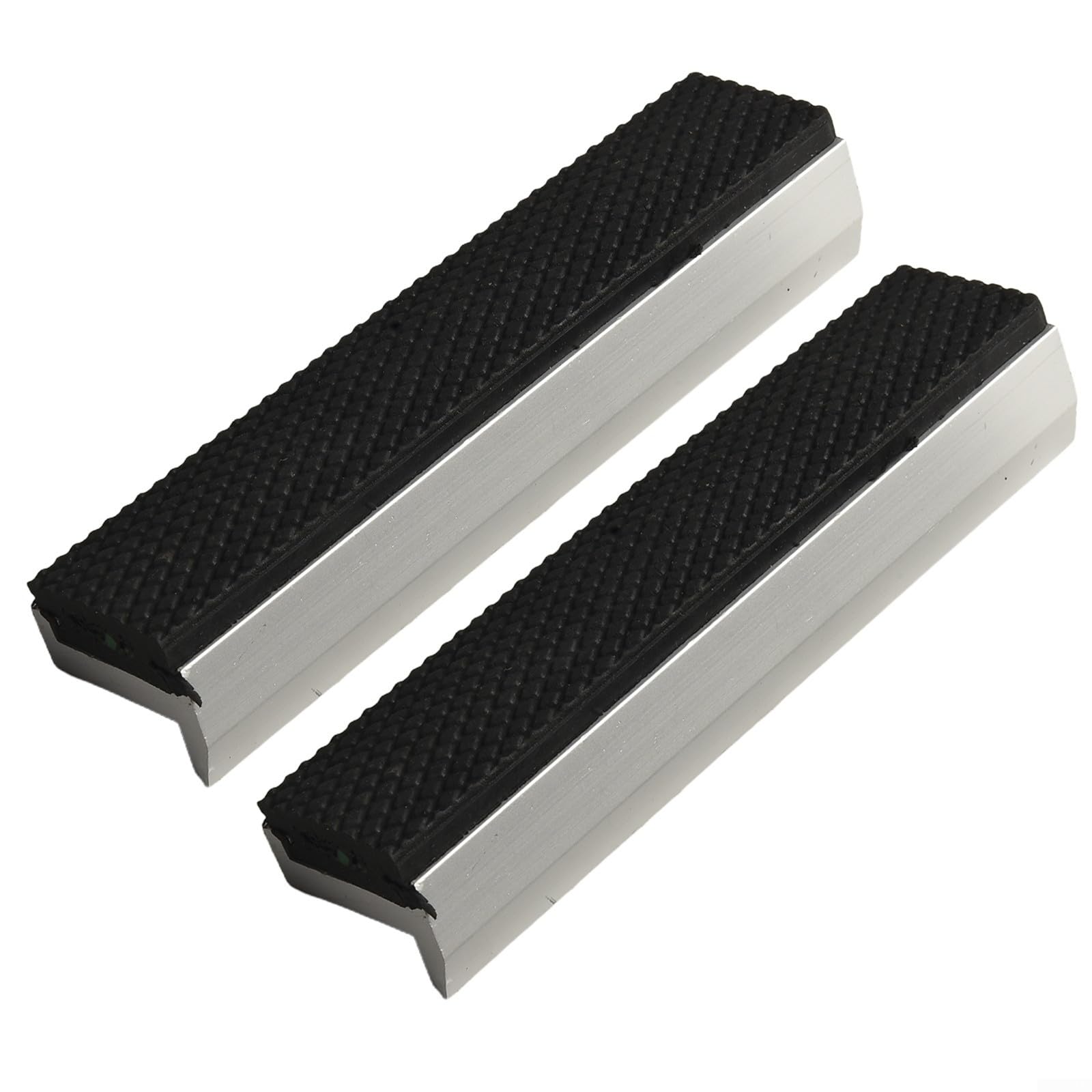 Oniissy 1Pair Magnetic Vise Jaws Soft Vice Jaws Pads Covers Rubber Protector for Woodworking/Jewelry/Crafting(5inch)