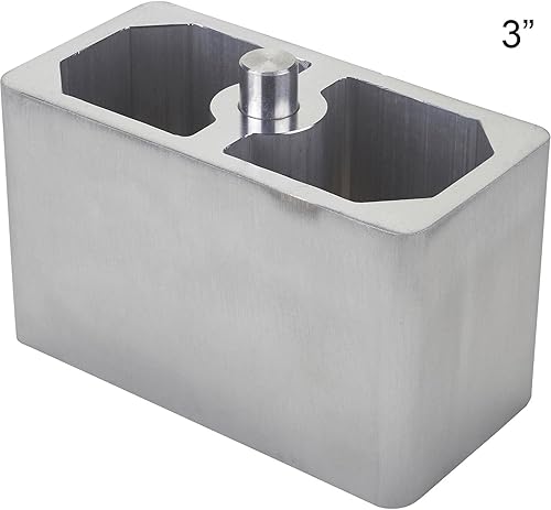 Miniatura 9 de Bloque de bajada de resorte de hoja de aluminio de 12 pulgada - Universal, versátil para ajuste de altura de paseo, 2.5 pulgadas de ancho x 5