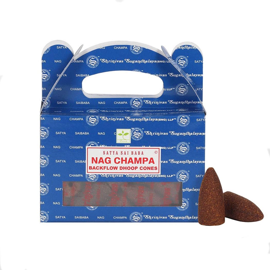 Satya Blue Sage Backflow Dhoop Cones