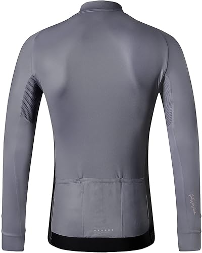 Miniatura 2 de Santic Jersey de ciclismo para hombre, manga larga, camisas de bicicleta de montaña, chaqueta de bicicleta con bolsillos