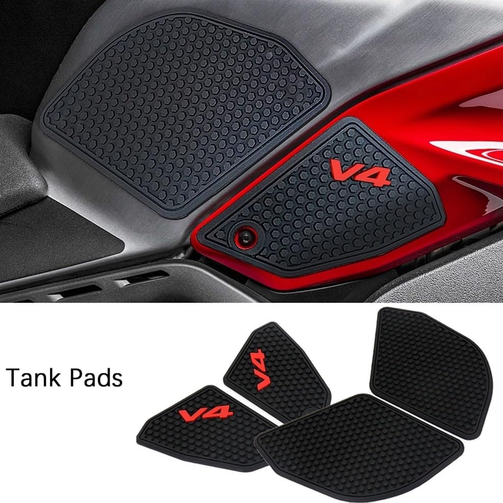 Tank Pad Anti Slip Für Ducati Panigale V4 V4S SP2 Ab 2022 – Kniegrip Seiten Schutz
