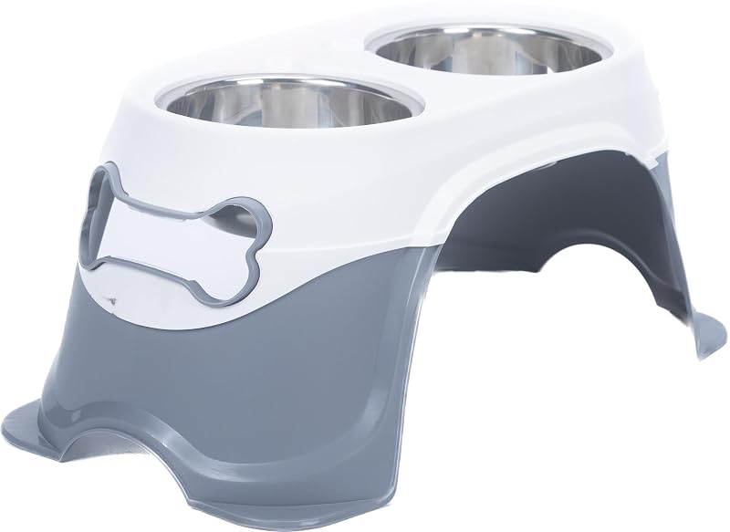 Comedouro portátil para cães Lanco Grey std LA005BL, 1 unidade