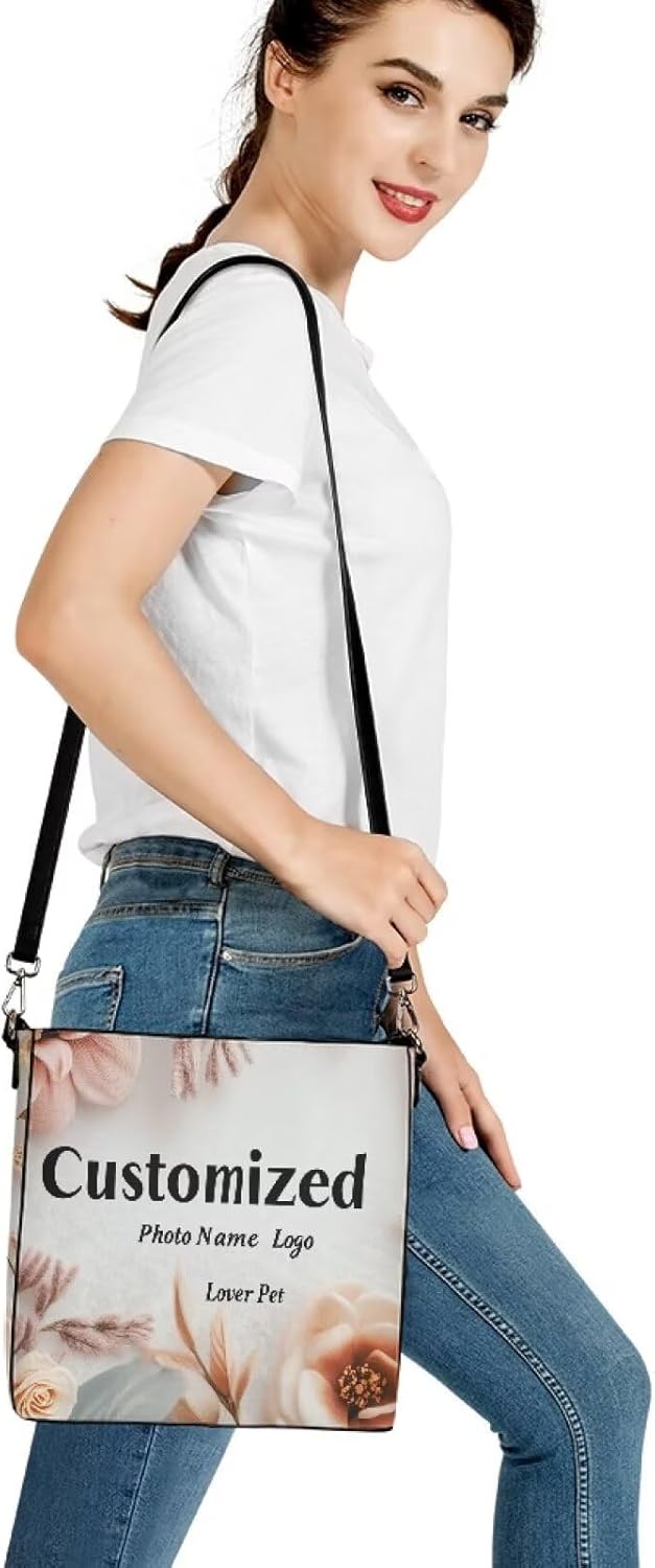 HUGS IDEA Hoho Bag for Women Crossbody Purse Leather Handbags Laides Shoulder Bags - Image 6