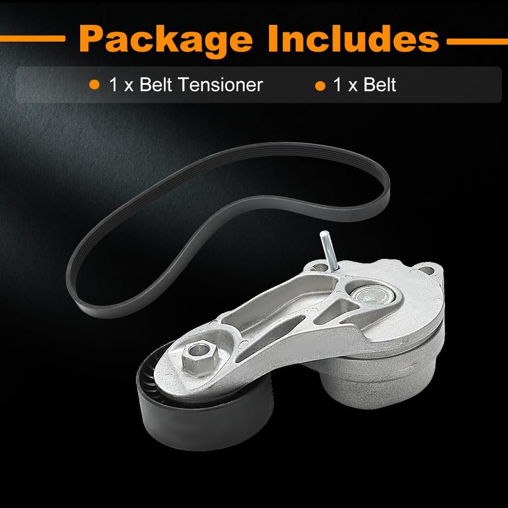 Belt Tensioner Drive Assembly Kit Compatible with BMW 228i 320i 328i 528i 428i xGran Coupe Z4 X1 X3 X4 2.0L Replacement for 11287594969