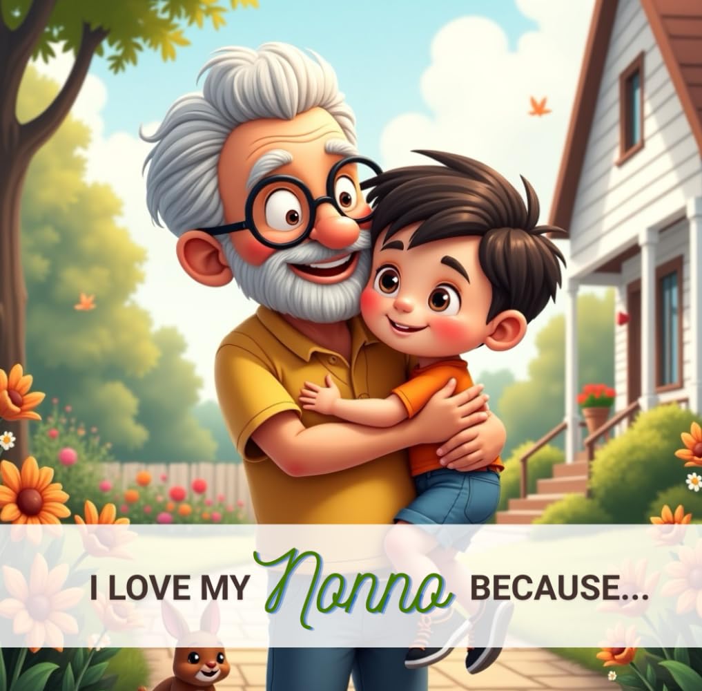 I Love My Nonno Because...: From a Grandson to His Grandfather (I love my ... because...)