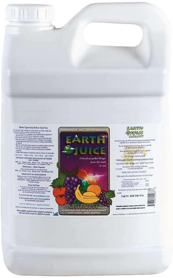 Earth Juice 100531963 2 Ea/2.5 Gallon Catalyst, White