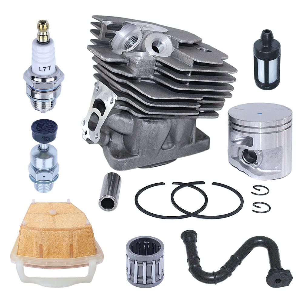 Zxhozdm One Color 47Mm Chainsaw Cylinder For Ms362 Ms362c Piston Ring Pin Circlip Kit Garden Part 1140 020 1200