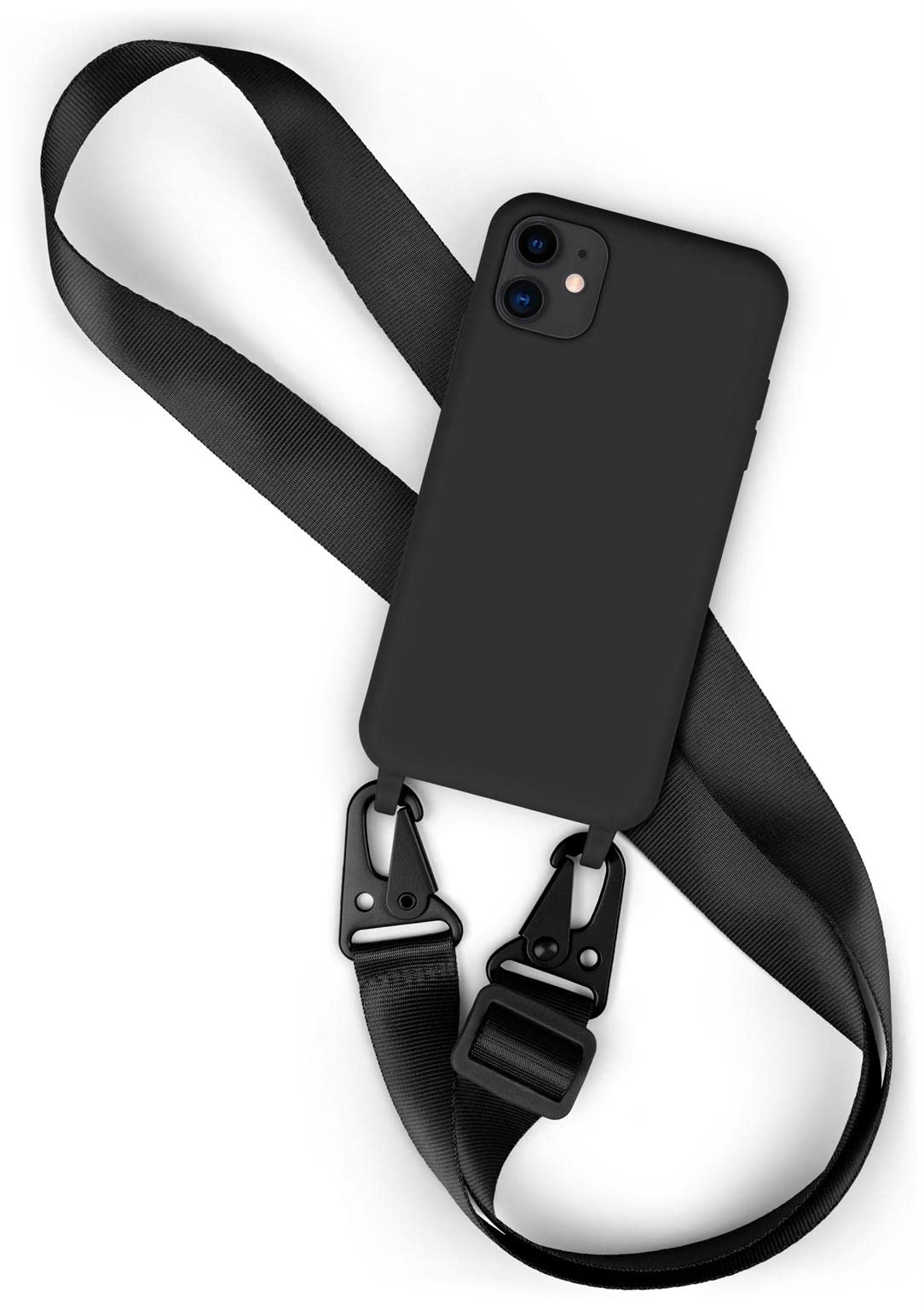 Chaîne de téléphone iPhone 11 moex Hover Cover coque cordon nylon robuste - 8