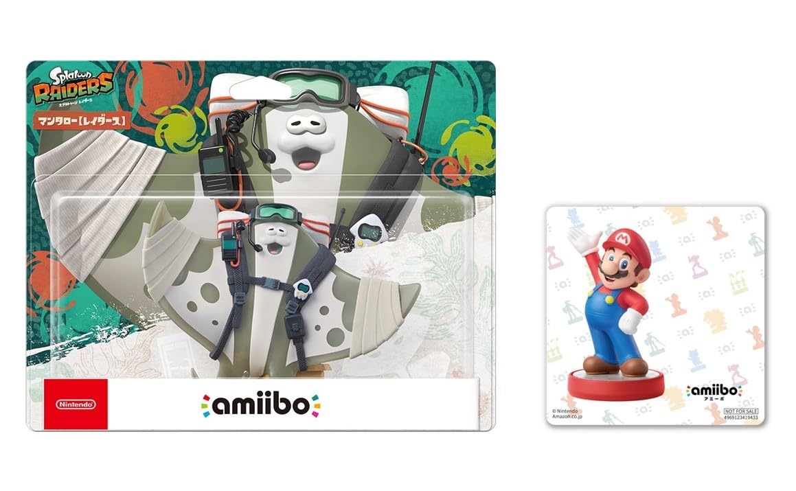 Amazon.co.jp: amiibo マンタロー【レイダース】（スプラトゥーン