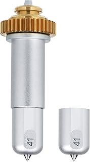 Engraving Tip and QuickSwap Housing Compatible with Cricut Maker Cutting Machines with Extra Engraving Tip for Replacement, Engraving Tool Works on Soft Metals, Acrylics, Leather, Plastics and More