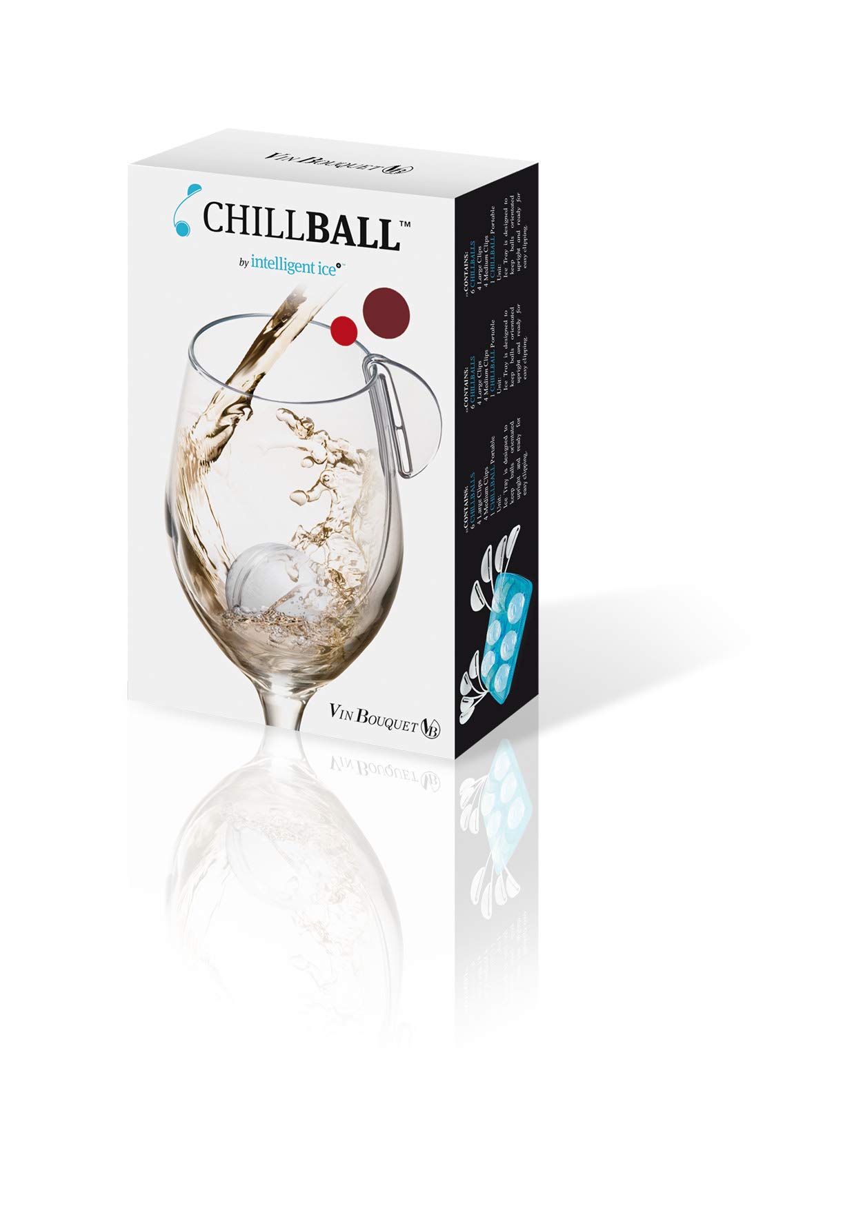 Vb Vin Bouquet Transparent Vin Bouquet Fie 008 Chillballs 6Pcs With Clips