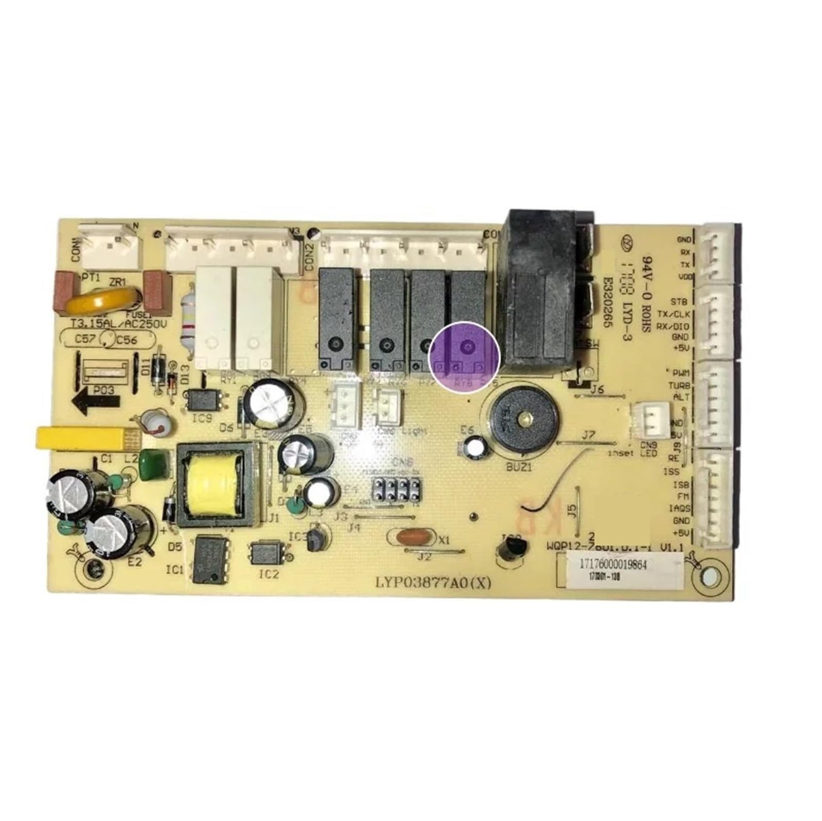 Placa control lavavajillas 17176000019864, Compatible Con Midea