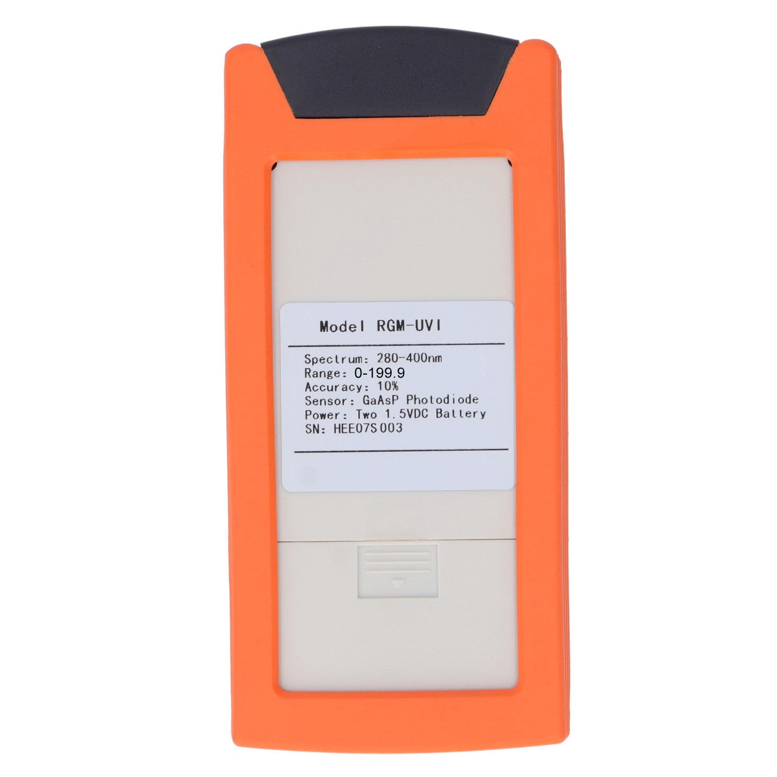Alomejor Medidor de índice UV con Pantalla LCD con Diseño de Circuito Avanzado para Mediciones UV Precisas, Probador UVI Portátil para Actividades en el Hogar y Al Aire Libre