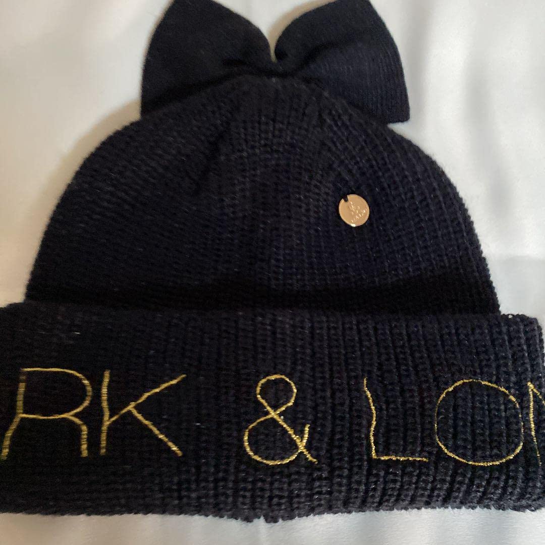 Amazon.co.jp: マークアンドロナ レディース ビックリボン ニット帽 