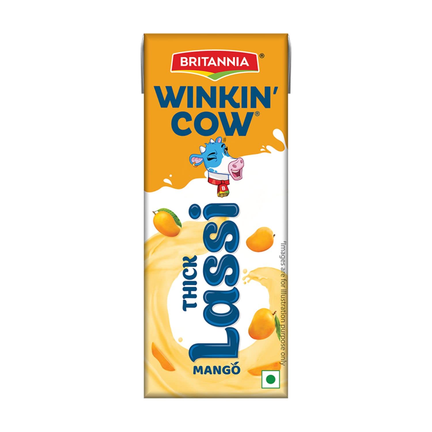 Britannia Winkin Cow Lassi - Mango, 180ml-image-5