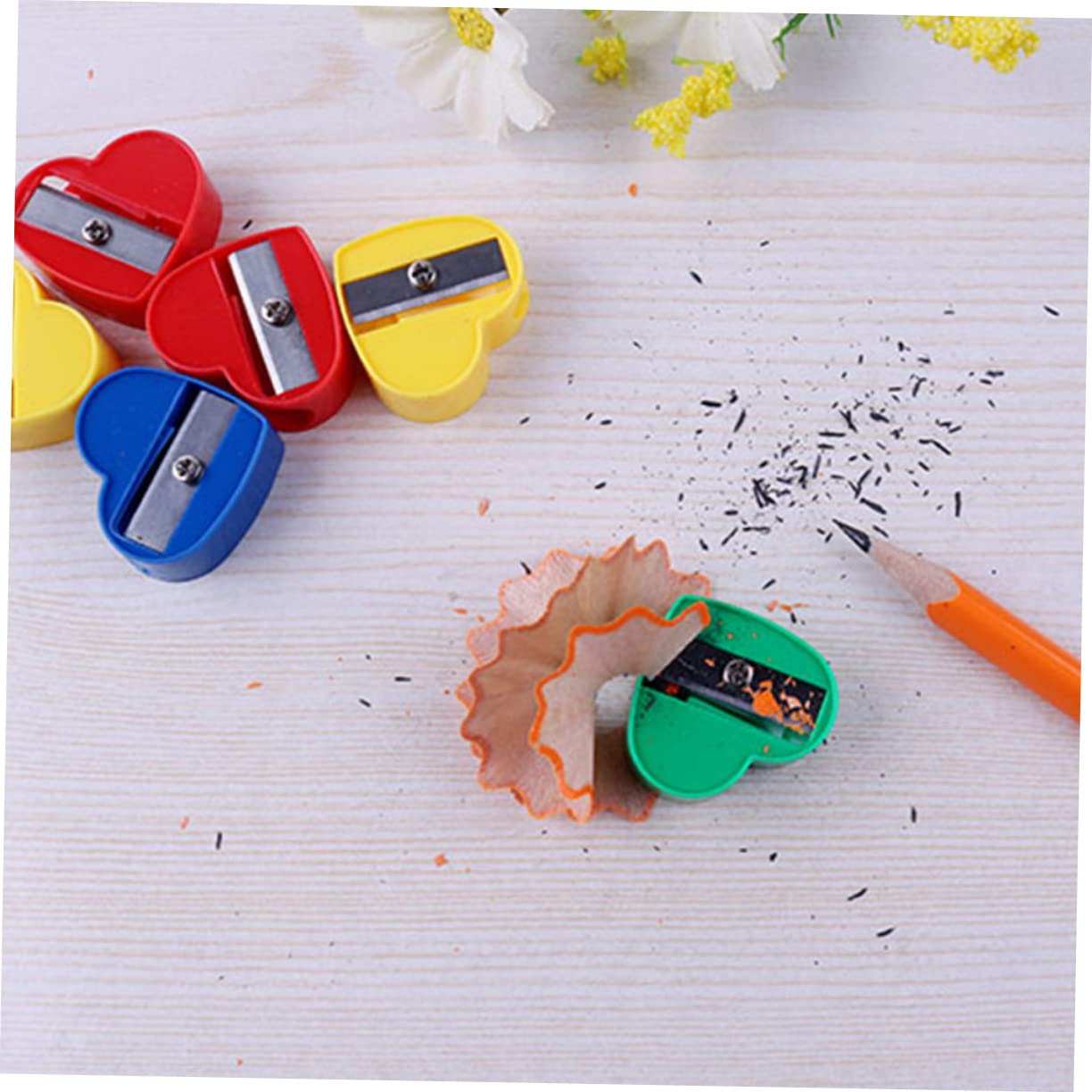 MAGICLULU 160pezzi Temperamatite Mini Temperamatite Per Affilatori Per Scuola Cancelleria Per Studenti Design e