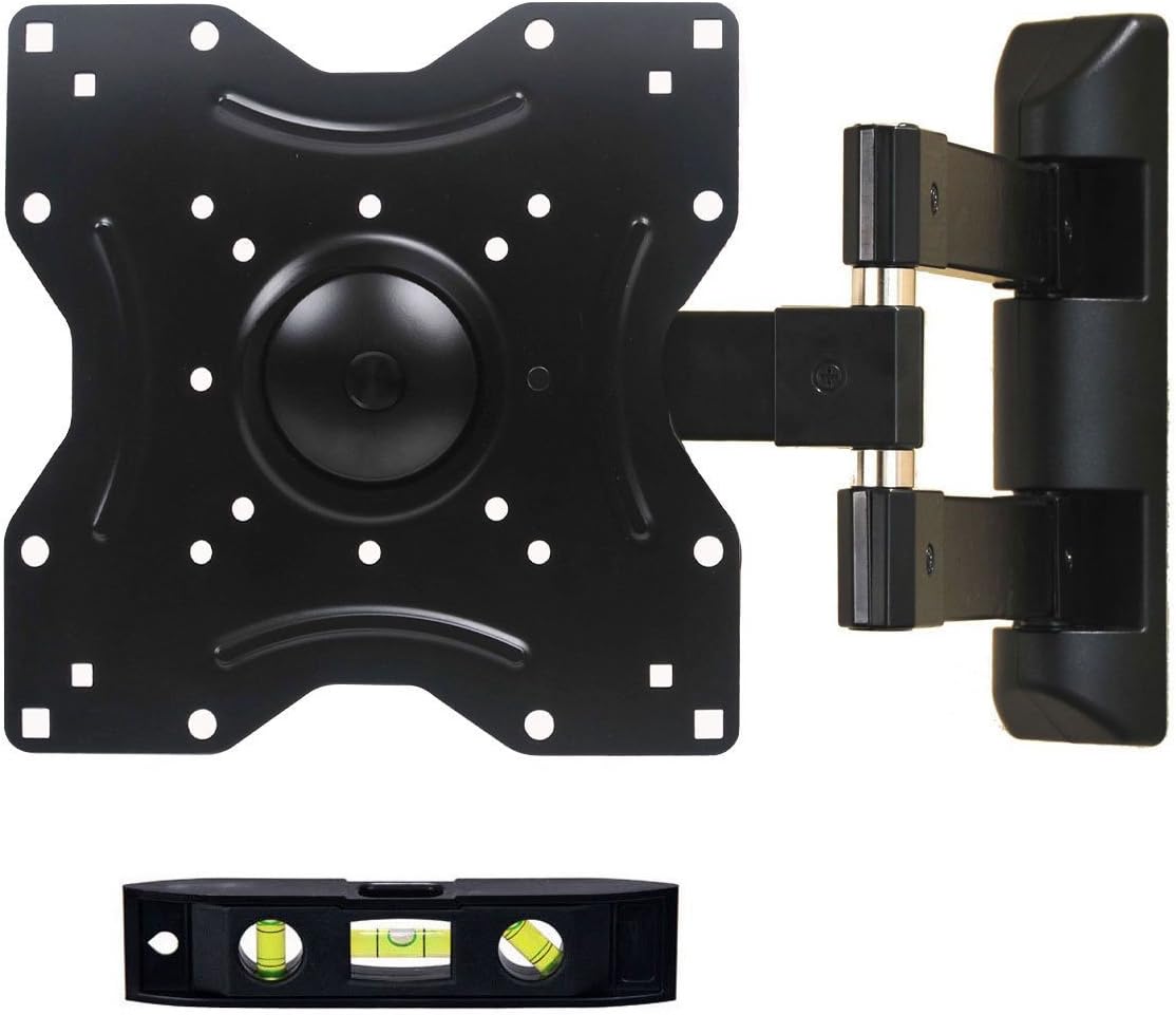 VideoSecu Articulating Arm Tilt Swivel Rotation Full Motion TV Wall Mount Bracket for Most 23" 24" 26" 27" 29" 32" 37" 39", Some LED up to 42" LCD LED TV or Monitor 1GA