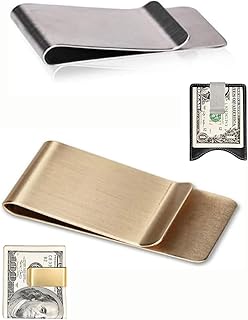 2Pcs Small Slim Money Clips