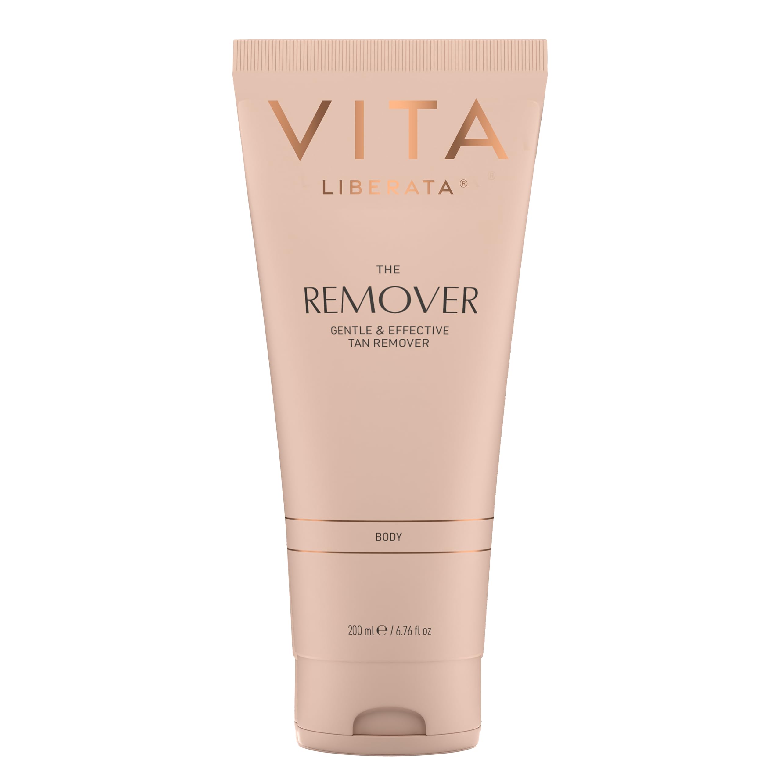 VITA LIBERATA The Remover 6.76 Fl Oz – Fast-Acting Self Tan Remover & Exfoliator with Charcoal – Gently Removes Self Tan, Hydrates & Preps Skin for Flawless New Application