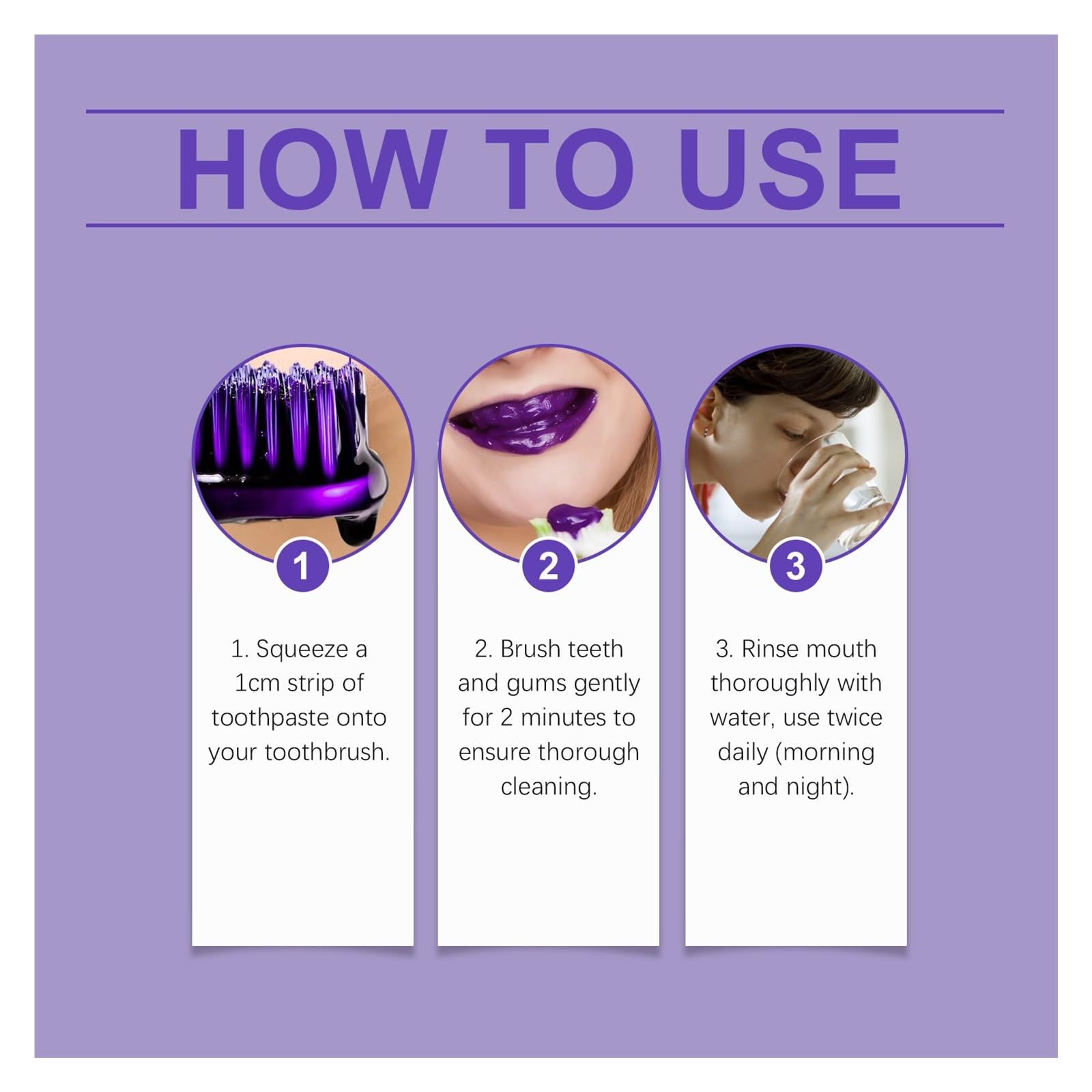 100 ml de pasta de dientes calmante for las encías | Textura de ungüento, reduce las molestias del cepillado, proporciona una limpieza dental básica.(3pcs)