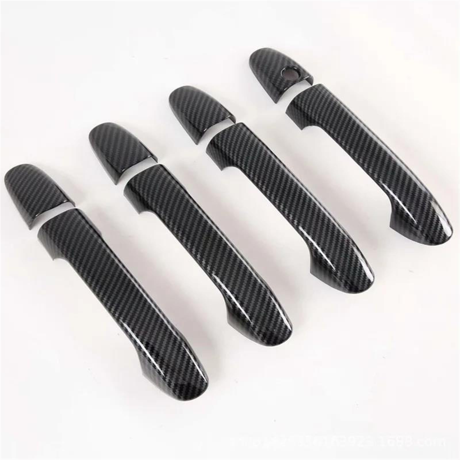 Csspdm Carbon Accessories Car Door Knob Protector Frame Cover Garnish Trim For Benz For Vito W447 For Metris For Valente V-Class 14-20(Carbon)
