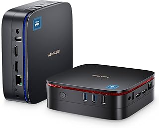 Blackview MP60 Mini PC,16GB RAM 512GB M.2 SSD Intel 11th Gen N5095(up to 2.9GHz), Mini Desktop Computers, Windows 11 Pro, Dual-Band Wi-Fi, BT 4.2, HDMI2.0 4K UHD for Business Home Office Black