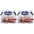 Ocean Spray Cranberry 100% Juice Drink, Bundle of two packs of 6 bottles of 10 Fl Oz (12 Bottles in total)