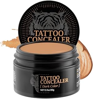 High Coverage Body Concealer, 20g Waterproof Skin Mark Primer | Everyday Breathable Cream for Travel, Beach Trips, Festival Events & Stage Performances | Long-Lasting Blemish Coverage