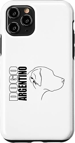 Vista 22 de iPhone 14 Plus Funny proud Dogo Argentino profile dog mom dog Case