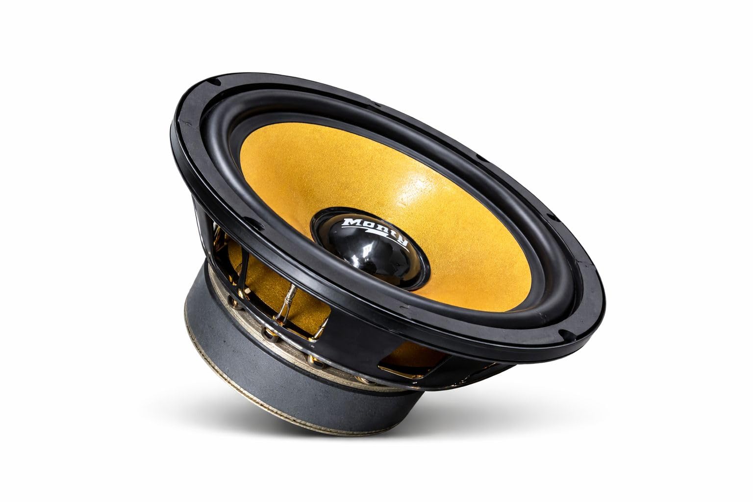 8 Inch Semi Woofer Speaker | 300W PMPO Max Output | 4 Ohms | Waterproof Golden Diaphragm | Powder-Coated Rust-Free Body | 90×17 mm Heavy Magnet Balanced Sound-image-16