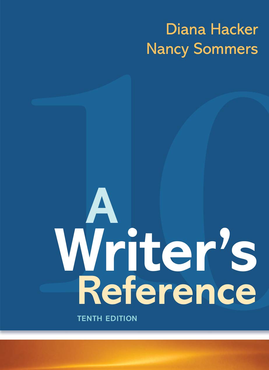 A Writer's Reference      0th Edition, Kindle Edition