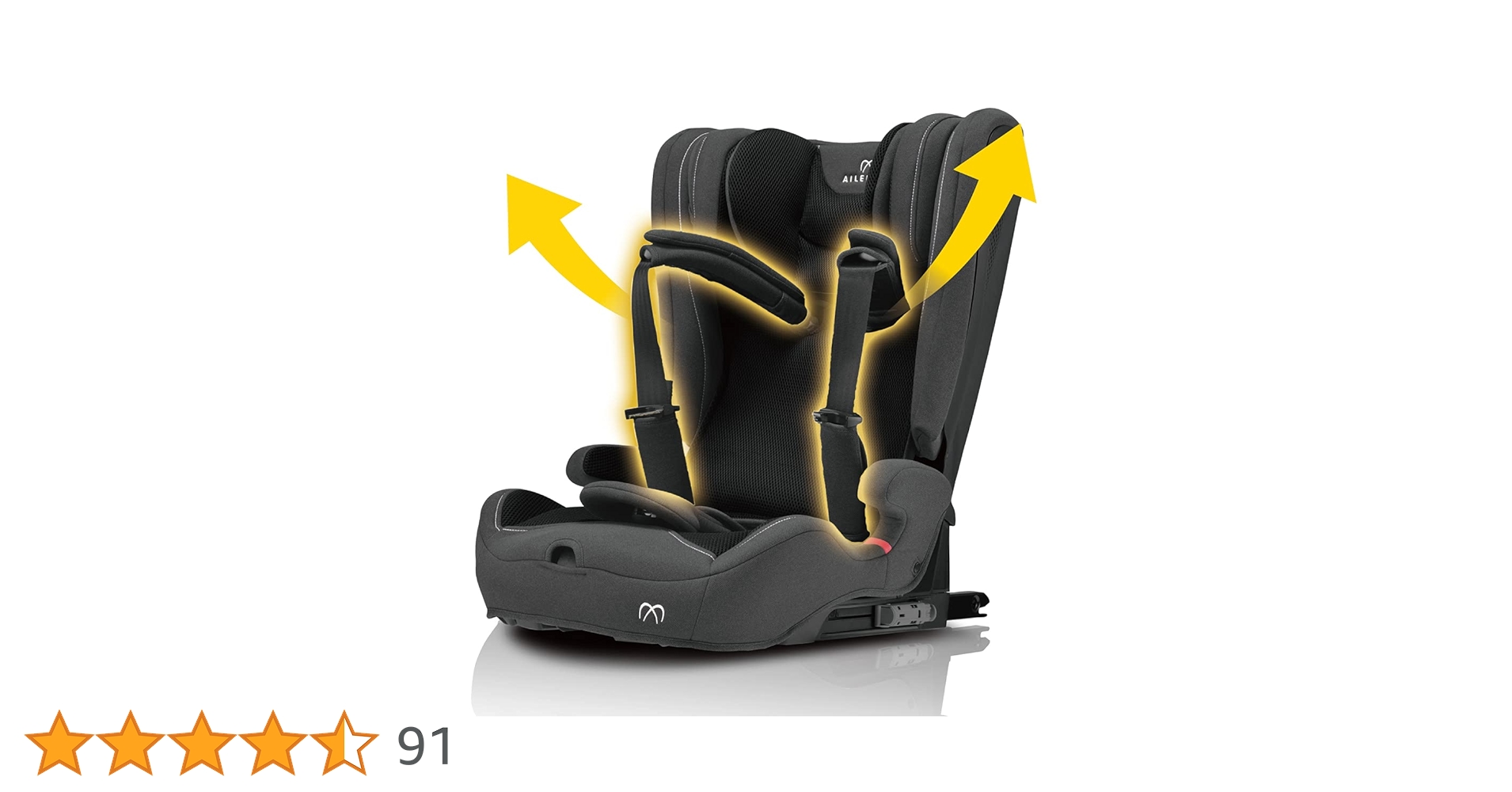 Amazon | エールベベ チャイルドシート 1歳から 使える ISOFIX