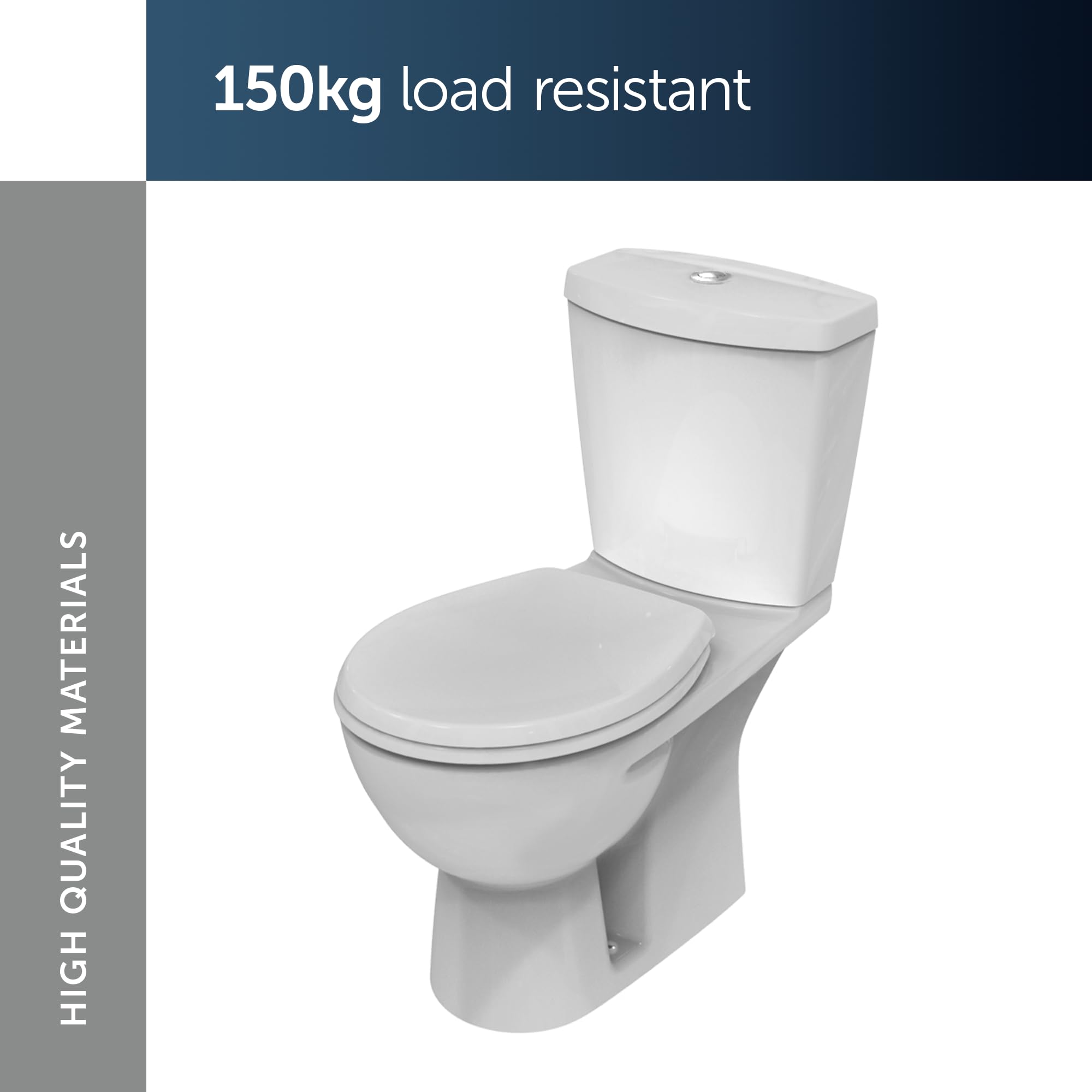 Ideal Standard Oryginalna deska sedesowa do standardowych toalet – uniwersalne wzornictwo z duroplastu w kolorze białym