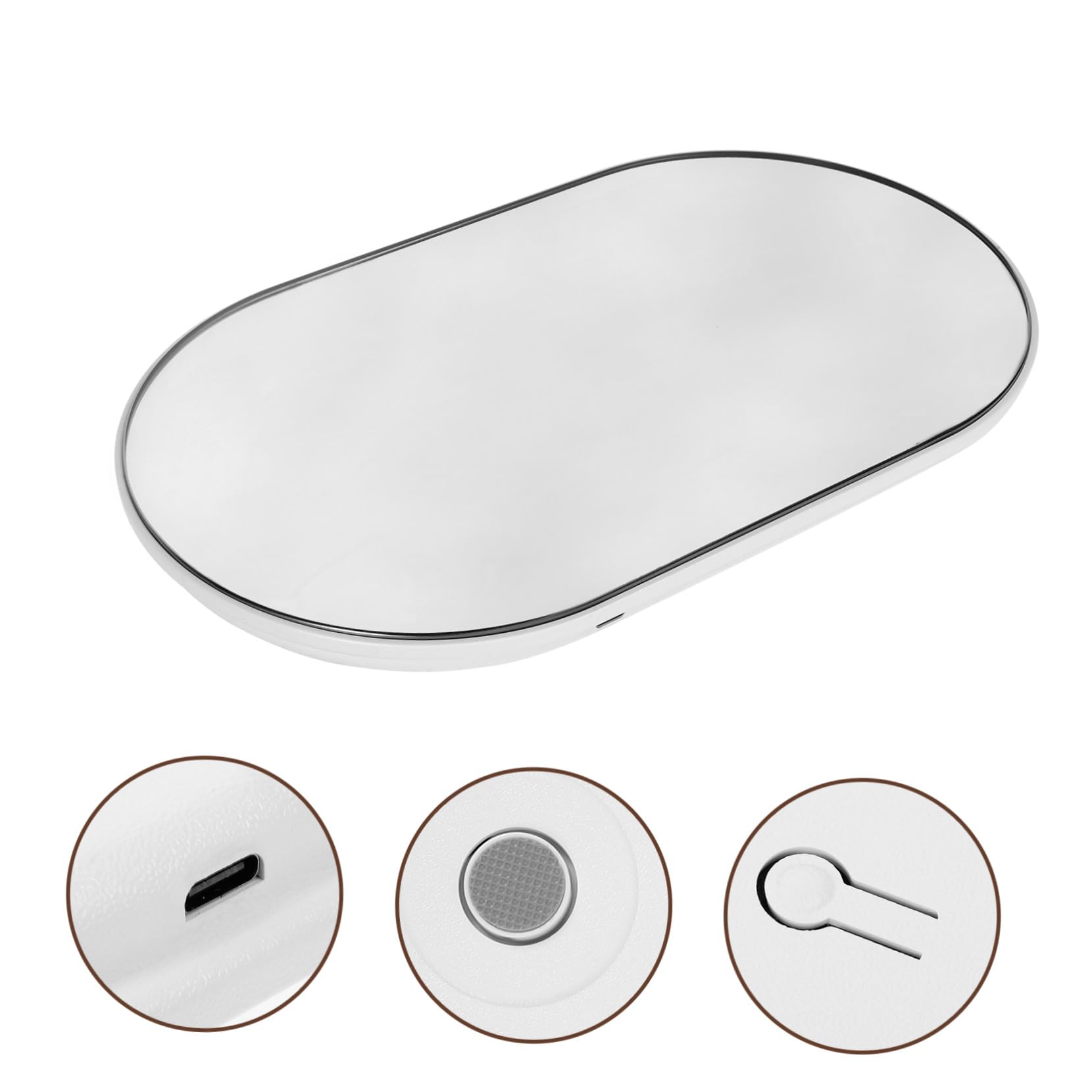 Bilancia Digitale Portatile per Pesapersone Display Digitale Facile da Leggere e Vetro Temperato, per Salute e Fitness, Design Nero Semplice e Stile Elegante