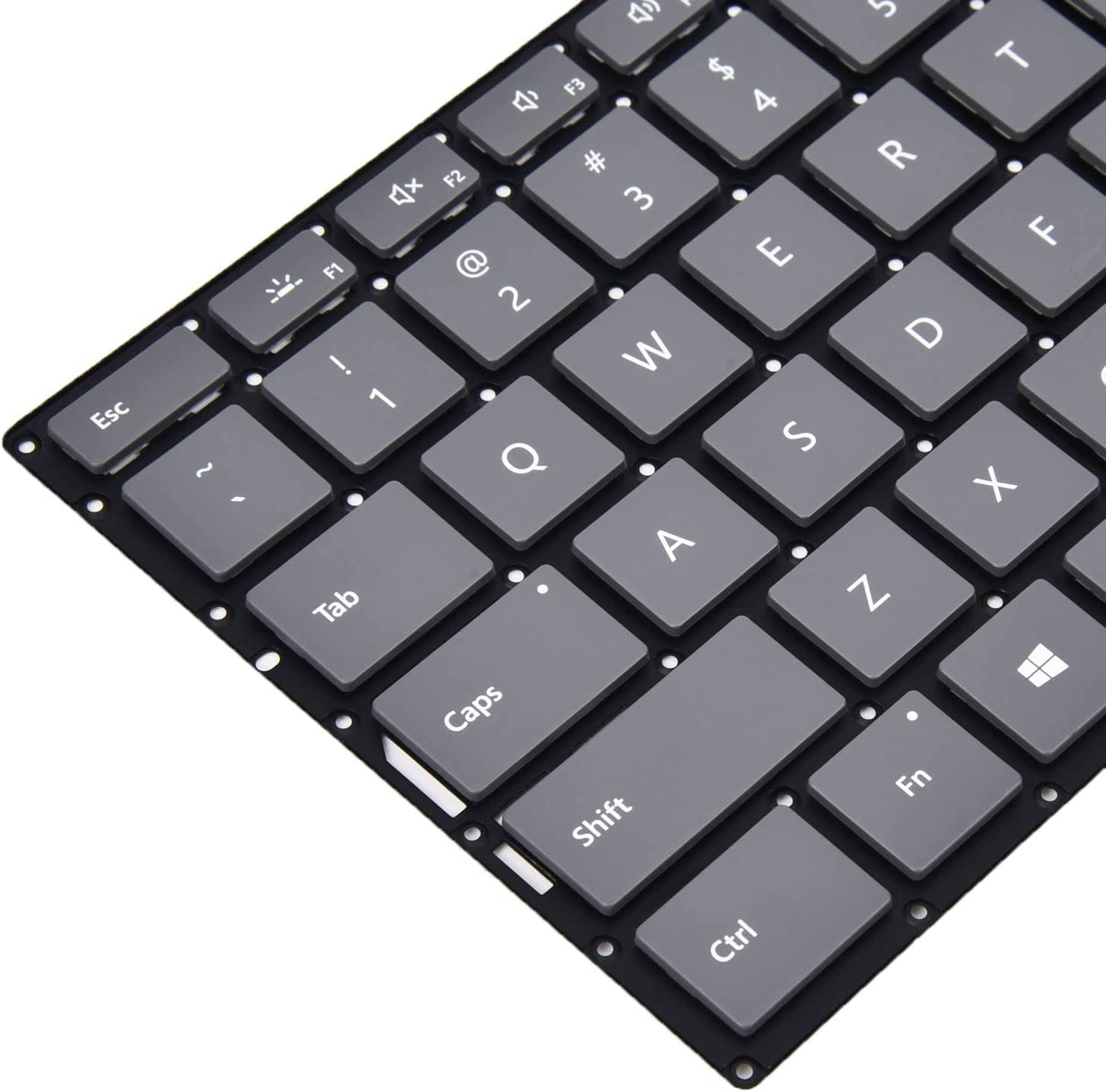 Microsoft - ka Replacement Top Case With Keyboard Compatible With Microsoft